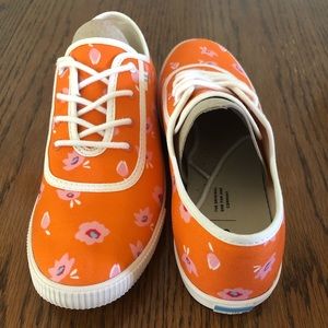 Toms Persimmon Spring Flower Print